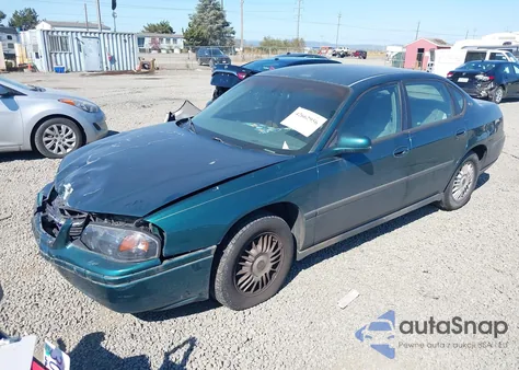2000 Chevrolet Impala из США, поврежденный, VIN 2G1WF55E7Y9242904
